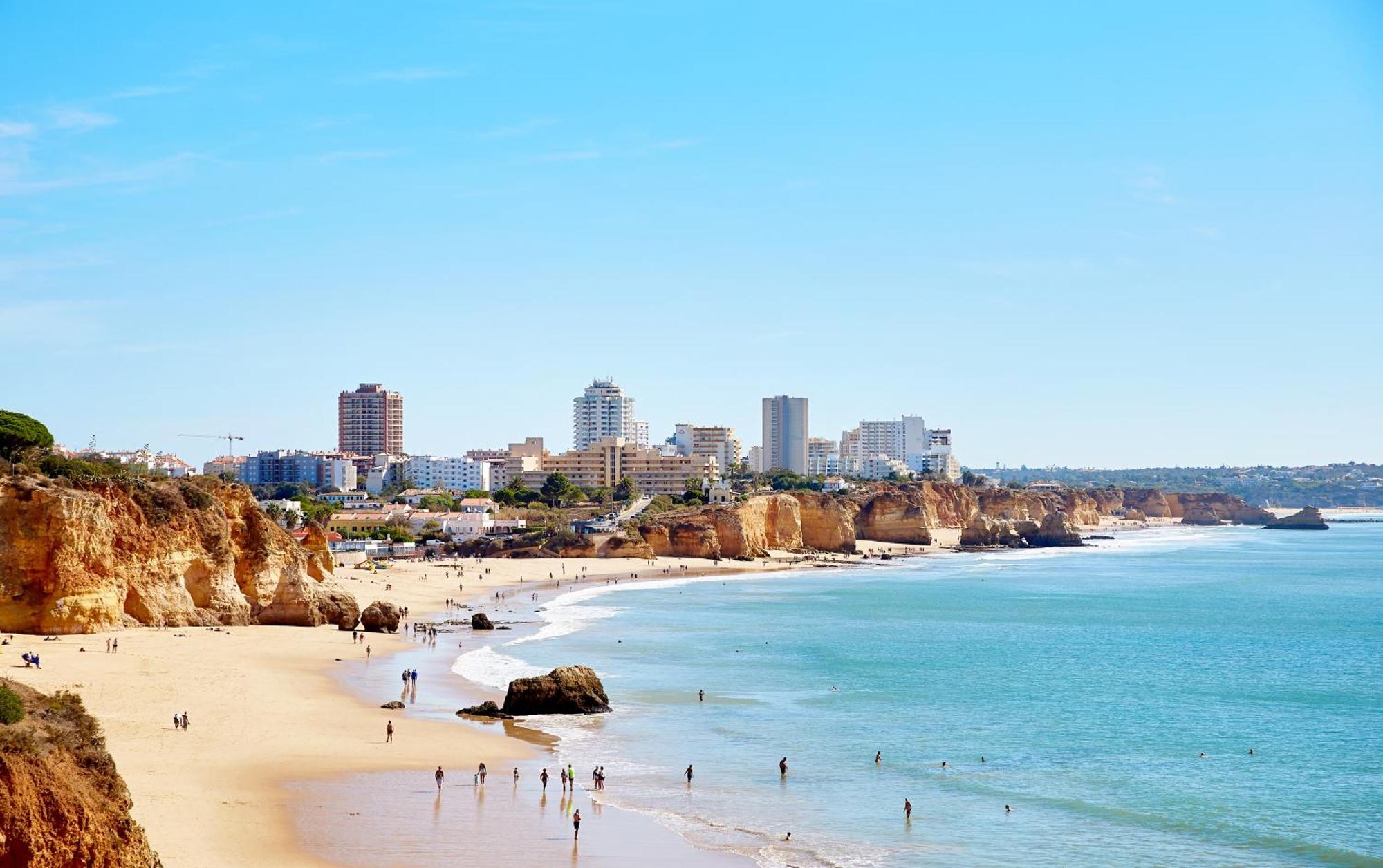 Bnb Homes Praia Da Rocha Beach Bright Apartment 50 M Away From The Ocean Portimão Exteriör bild